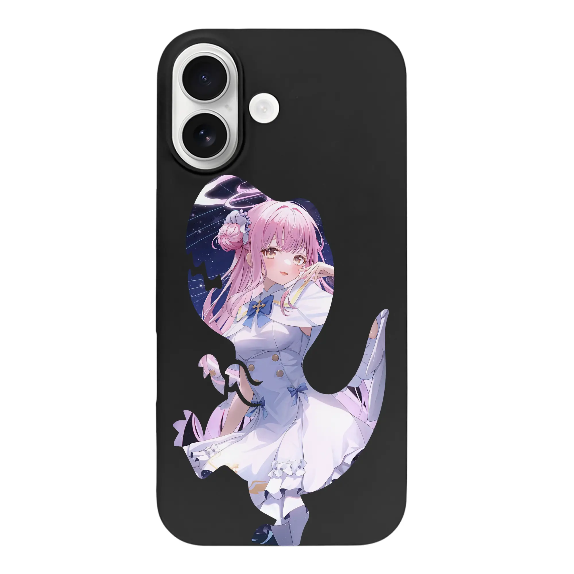 ブルーアーカイブ グッズ 聖園ミカ - iPhone 17 シリーズ シリコンケース 薄型 耐衝撃 指紋防止 ソフトタッチカバー 精密フィット 傷防止 保護ケース iPhone 17/17 Air/17 Pro/17 Pro Max 対応